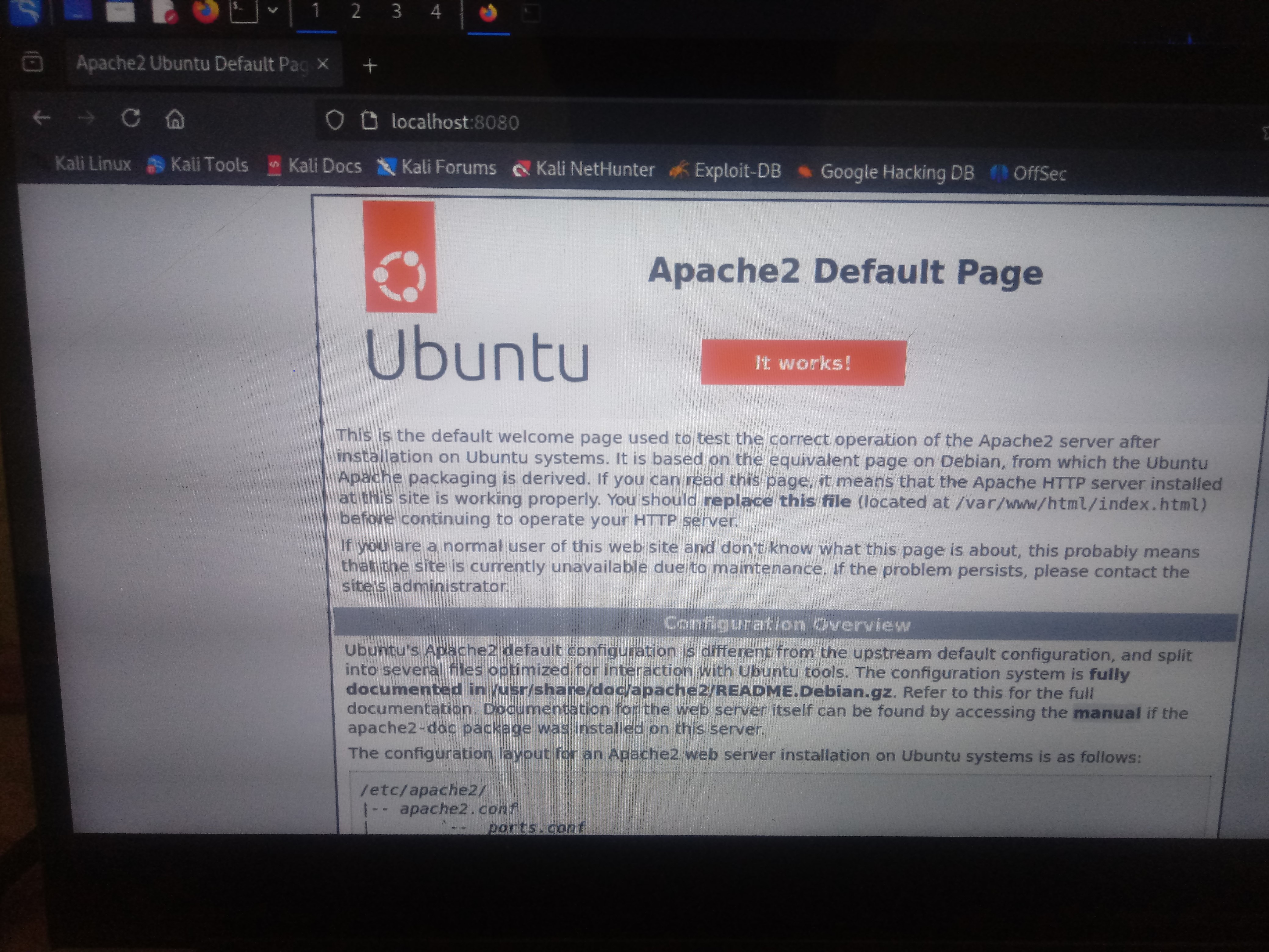pivoting on http port